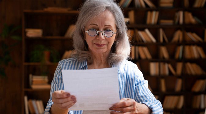 elderly-woman-receives-an-exciting-letter