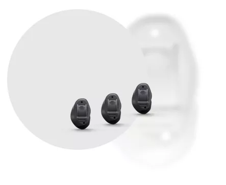 Picture of Resound Omnia CIC invisible hearing aids
